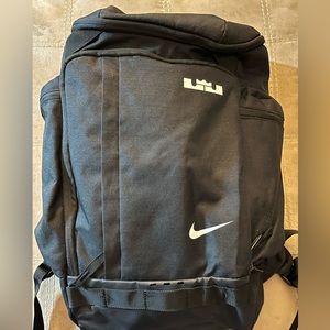 Nike lakers Lebron schoolbag Backpack Black